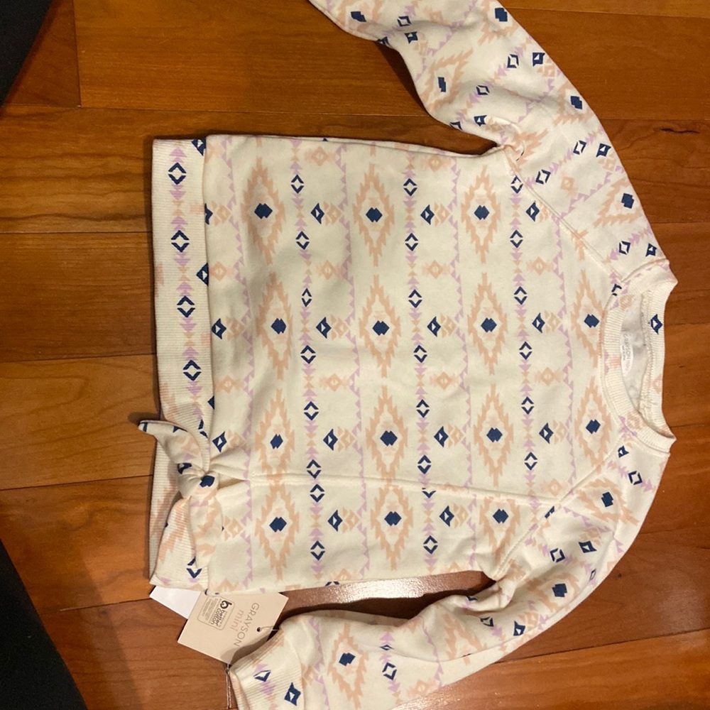 Grayson mini 4T sweatshirt NWT